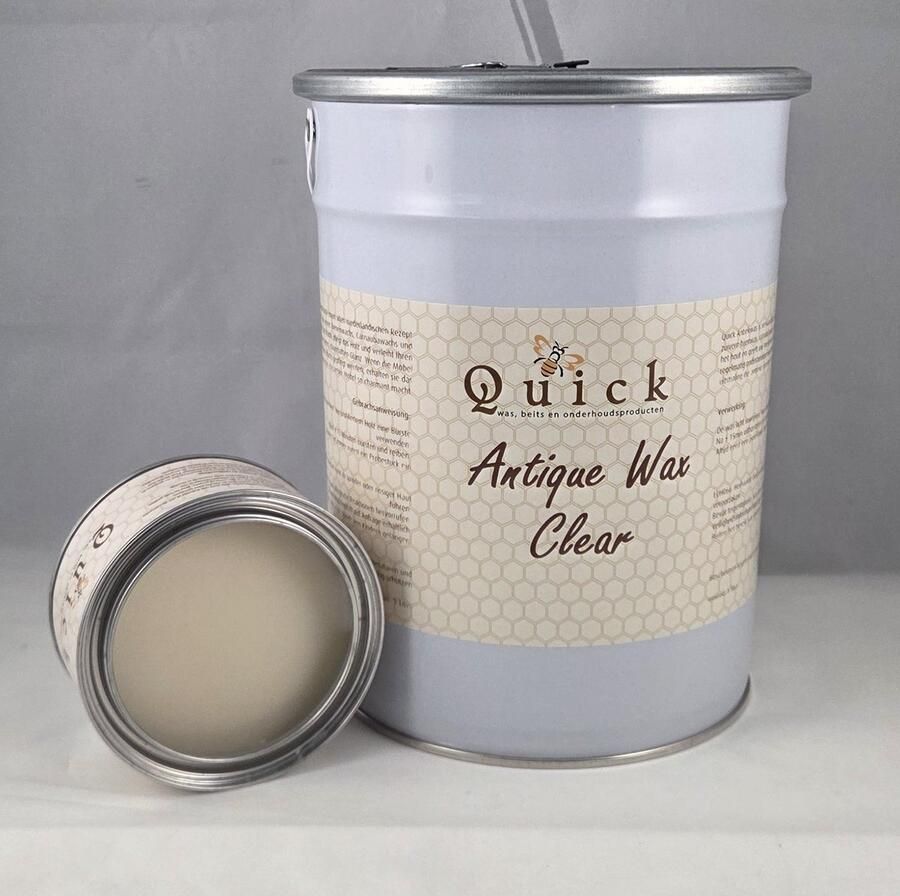 Quick wax (antiekwas boenwas Terpentijnwas) 5 liter Naturel (Clear)