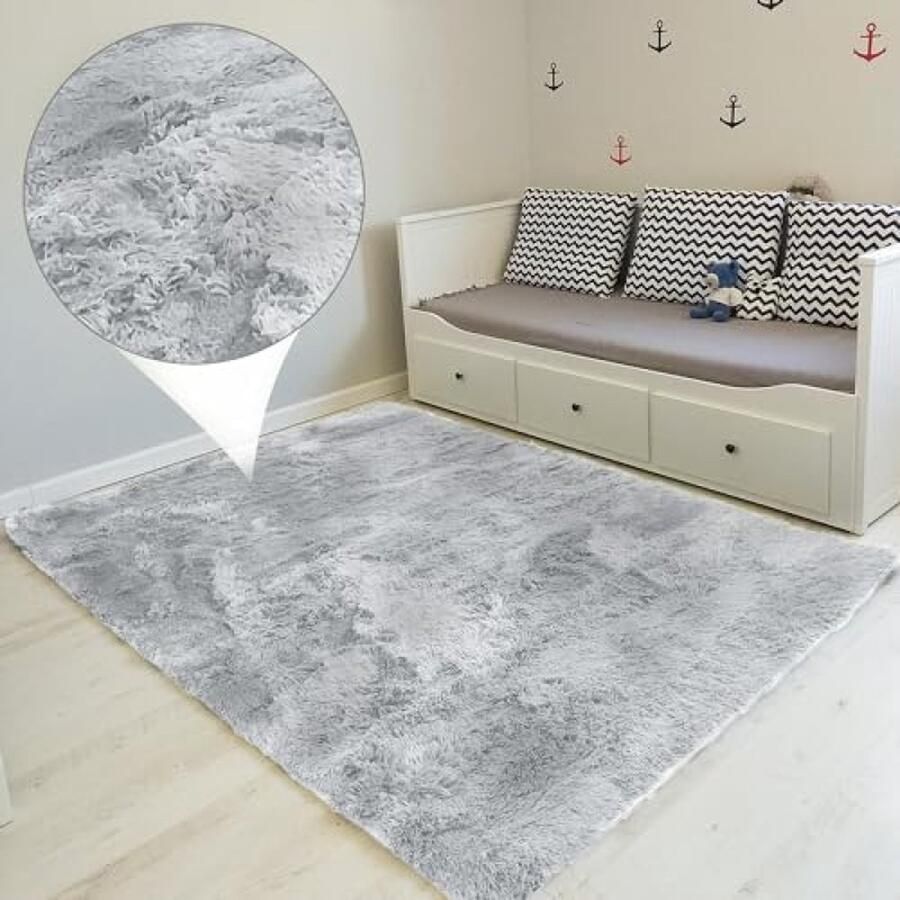 B.O.S. Poef Velvet stof Met pootjes Op verhoging Opbergpoef Hocker Bankje Schoenen bankje Opslag Poef Woonkamer Hal Slaapkamer Licht Grijs