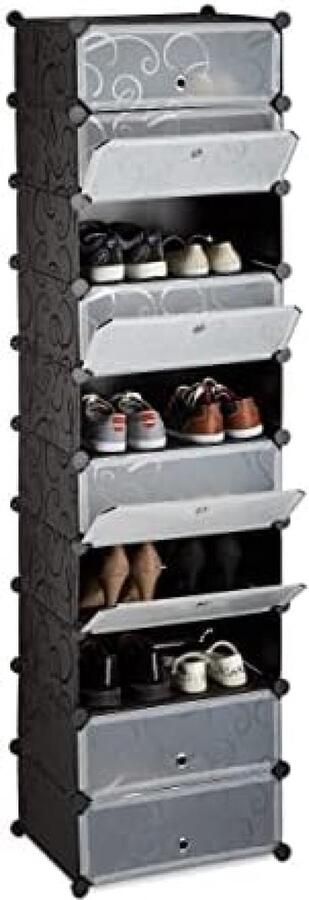 RALA Ruimtebesparend schoenenrek met 10 etages