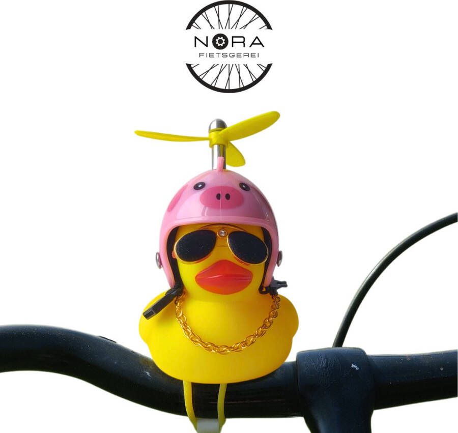 RANO NORA Badeendje decoratie Roze varken helm badspeeltjes bad eend speelgoed kind kinderen accessoires fiets auto badeendjes cadeau badkamer accessoires badkamermeubel jongen meisje