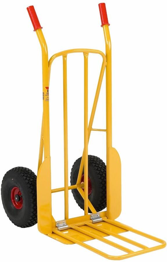 Ravendo Steekwagen CLM 250 LLS – Draagvlak 420x210 mm & Uitklapbaar Draagvlak 350x520 mm – 250 kg Draagvermogen