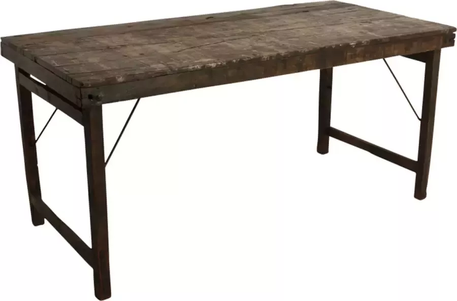 Raw Materials Eettafel Gerecycled hout 165x75x76 cm