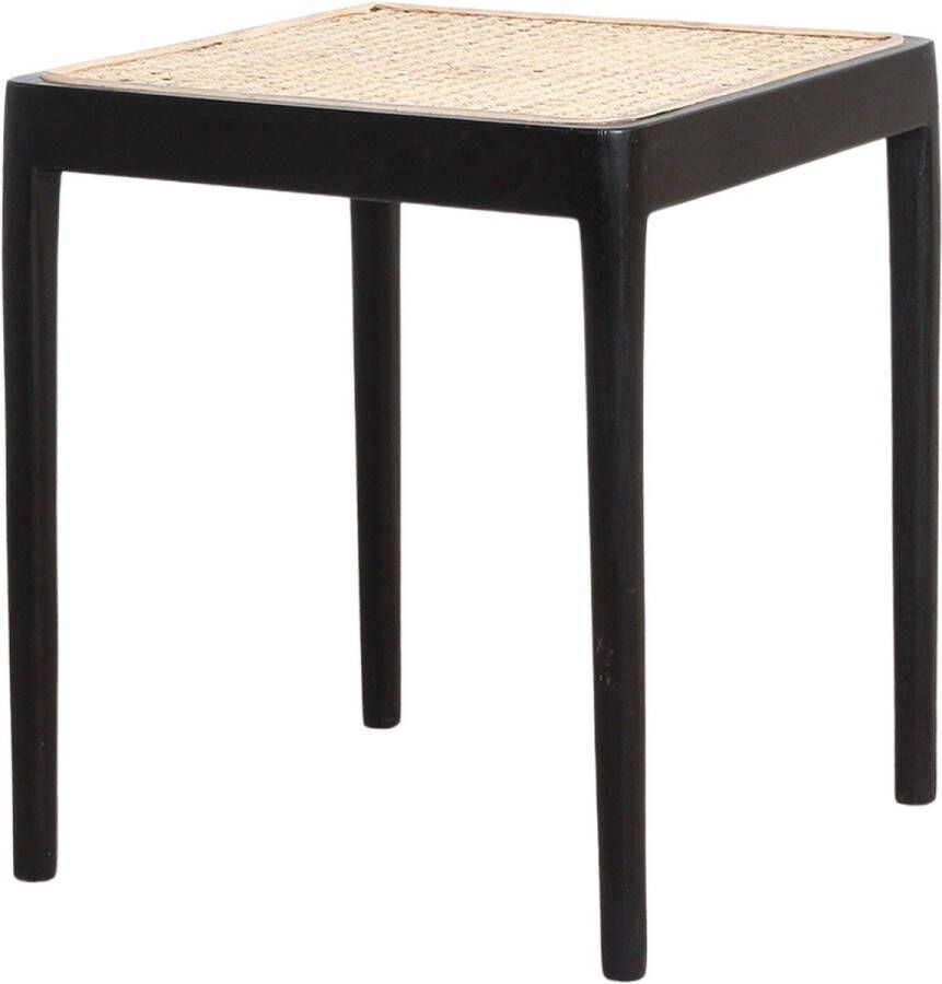 Raw Materials Nova bijzettafel Rotan Zwart
