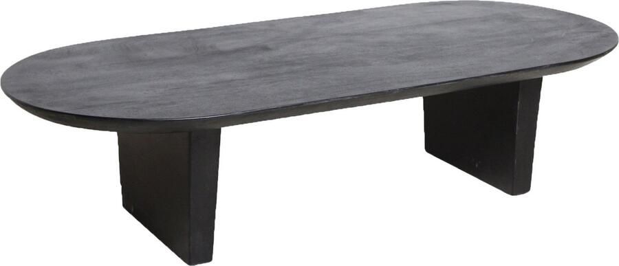 Raw Materials Bullnose Salontafel Zwart