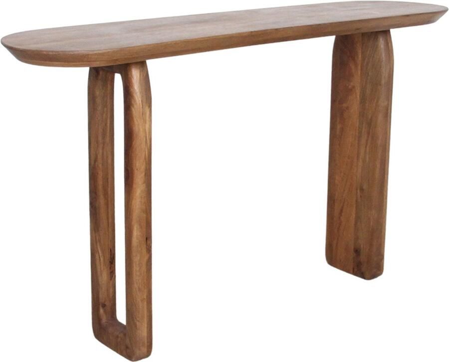 Raw Materials Bullnose Sidetable Bruin