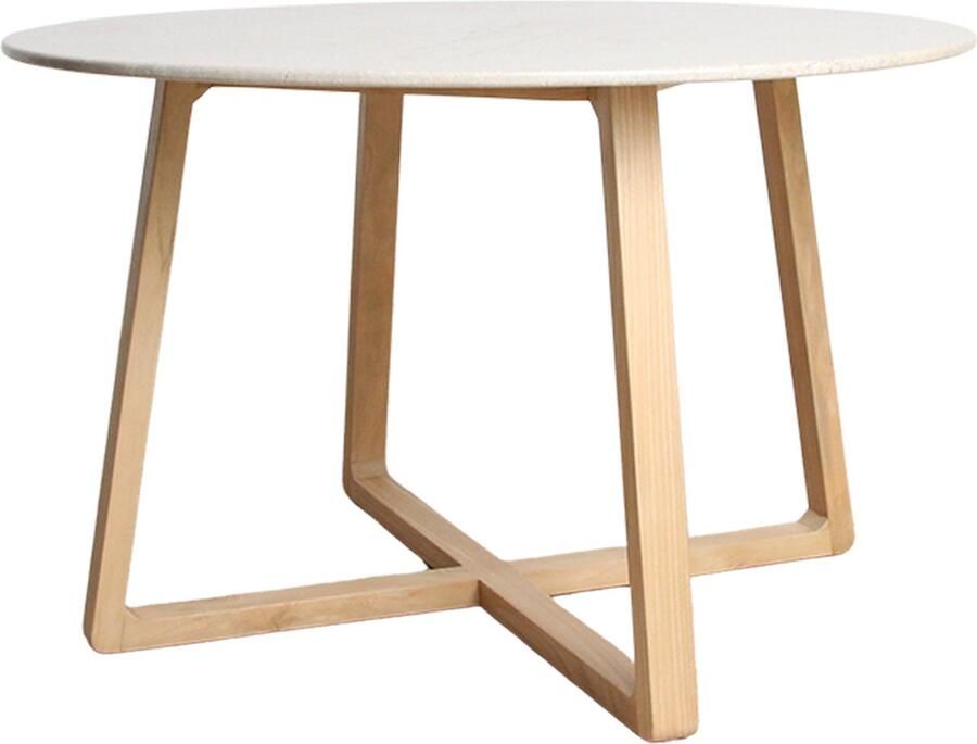 Raw Materials Infinity ronde eettafel Marmer Ø120 cm