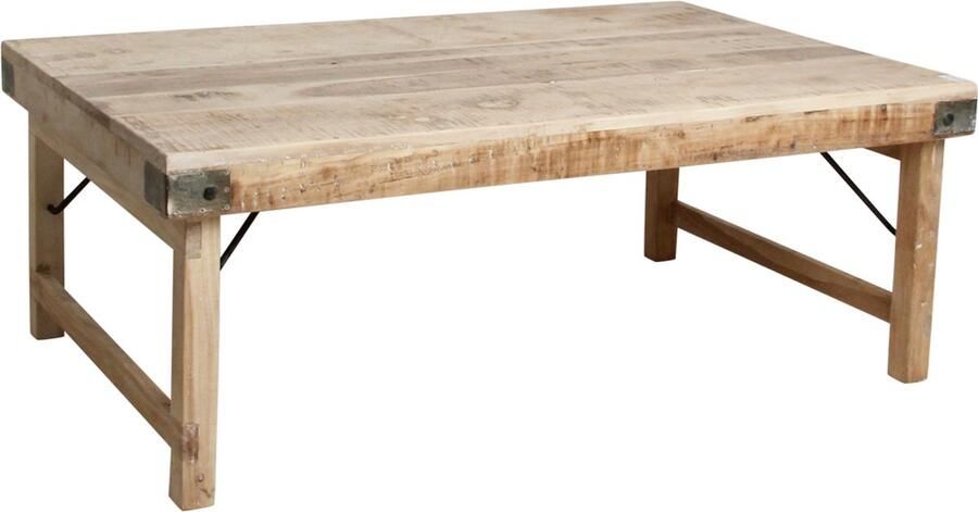 Raw Materials Limewash salontafel opklapbaar 120x75x45 cm