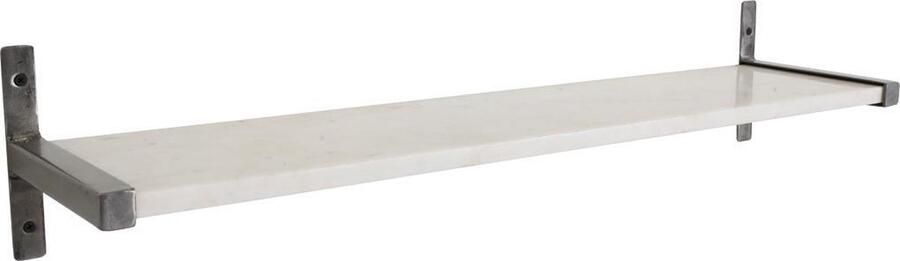 Raw Materials Marble Wandplank Marmer Metaal 80 cm