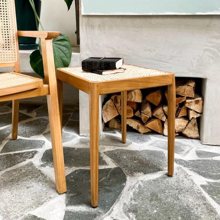Raw Materials Nova bijzettafel Rotan Naturel