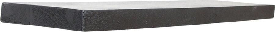 Raw Materials zwevende wandplank zwart