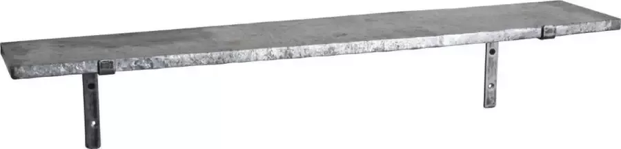 Raw Materials Zinc wandplank 80 cm Zink Metaal