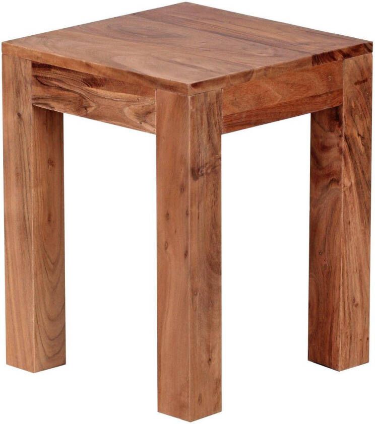 RC Meubels Bijzettafel Salontafel Landelijk Handgemaakt Hout 35x35 cm