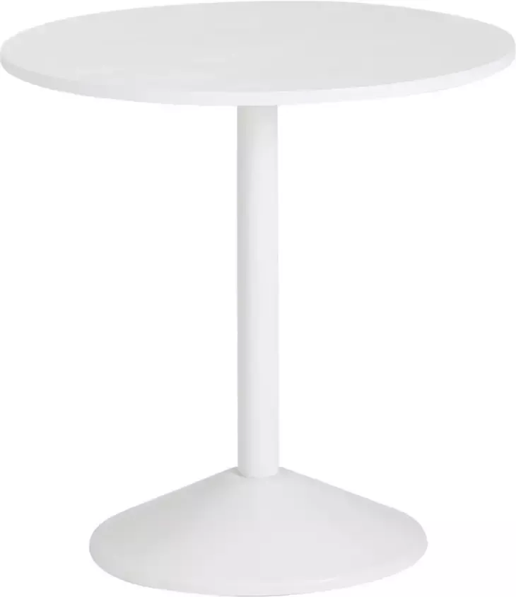 RC Meubels Bijzettafel Salontafel Rond Modern Hout Ø 48 cm