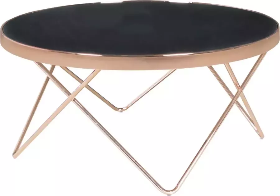 RC Meubels Salontafel Bijzettafel Design Rond Koper Ø 82 cm