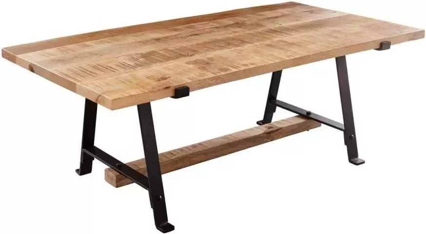 RC Meubels Salontafel Bijzettafel Industrieel Handgemaakt Hout 115x60x42 cm