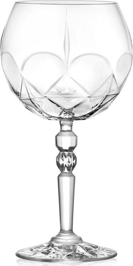 RCR Cristalleria Italiana RCR Italia Alkemist Gin Tonic Glas 58 CL Set van 6 Luxion Crystal Glass
