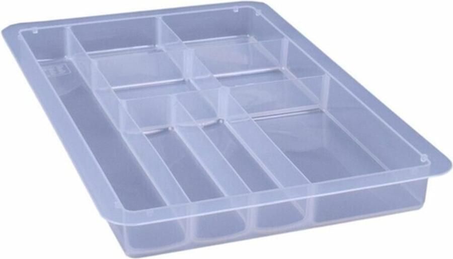 Really Useful Box office divider met 8 vakjes voor 4 liter of 9 liter transparant