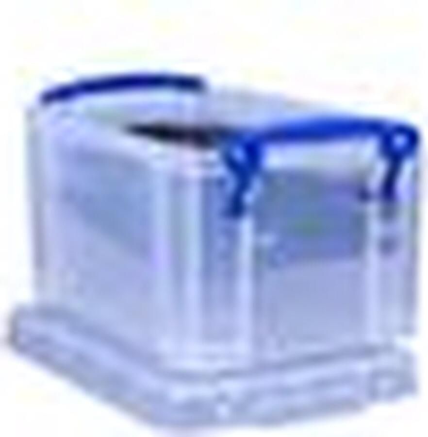 Really Useful Box opbergdoos 1 6 liter transparant