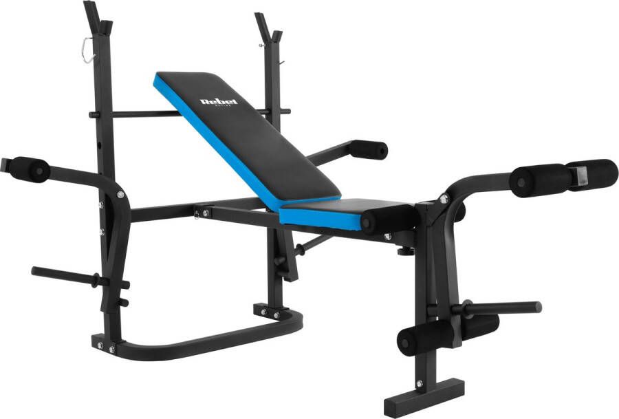 Rebel Active Verstelbare Multifunctionele Halterbank Trainingsbank Fitnessbank Bench Press Verstelbaar Inklapbaar