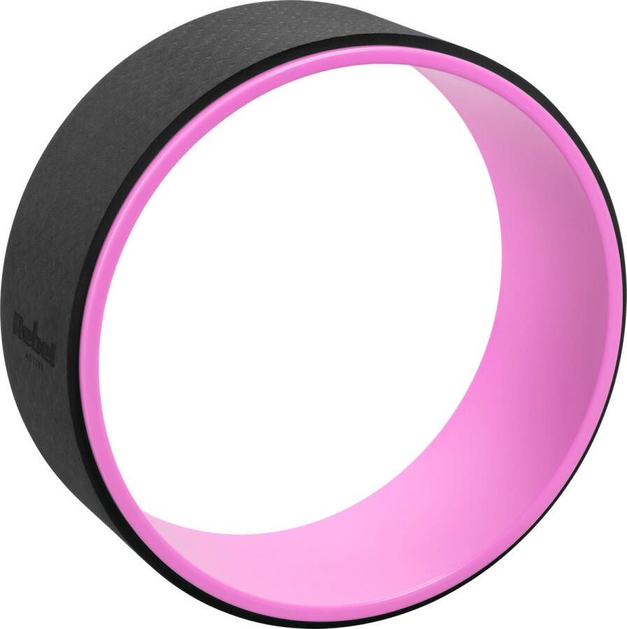 Rebel Active Yogawiel Yoga Wheel Yoga Accessoire Pilates Paars 11 x 32 cm
