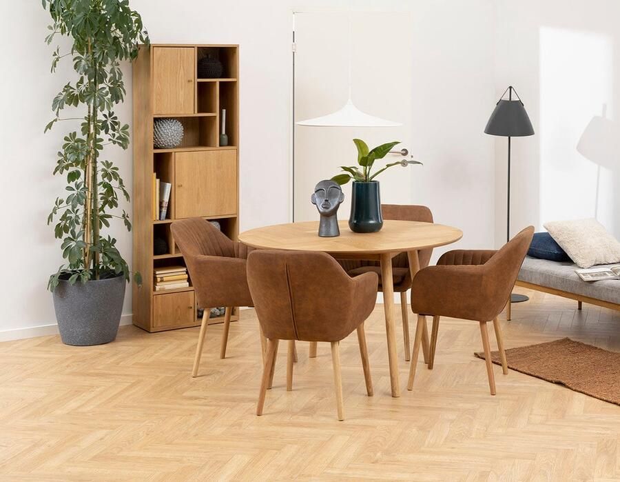 Rebellenclub Alrik Boekenkast M Eiken