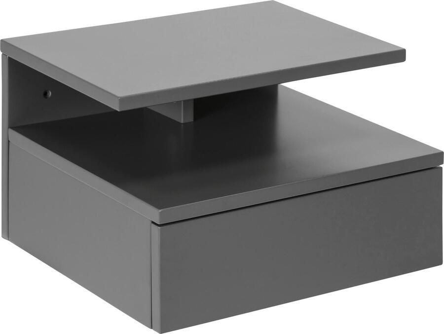 Rebellenclub Suco Nachtkastje 35 x 32 cm Grijs