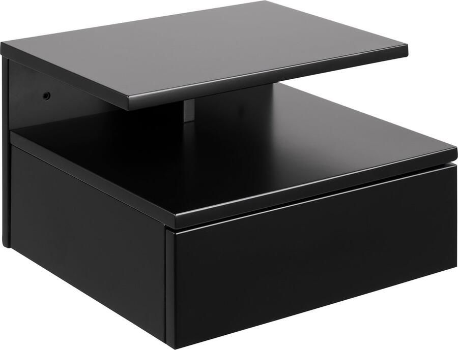 Rebellenclub Suco Nachtkastje 35 x 32 cm Zwart