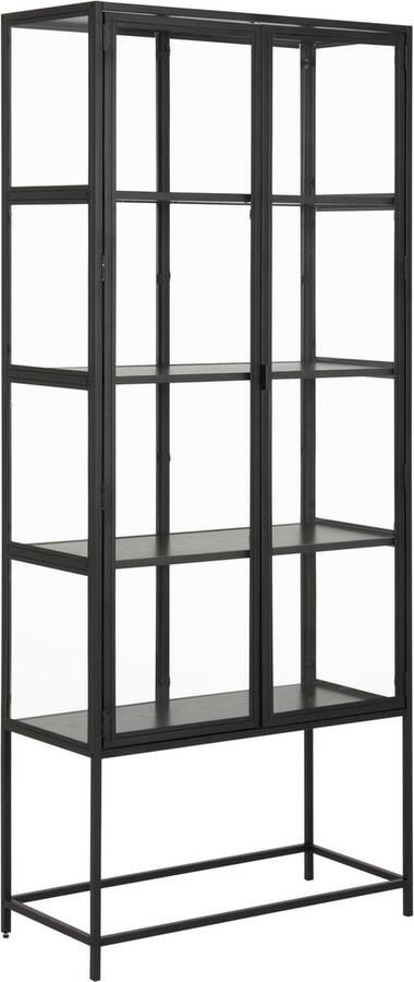 Rebellenclub Vitrinekast Mando Zwart