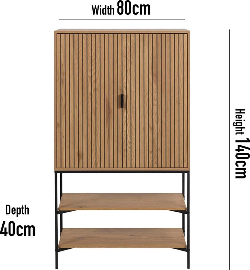 Rebellenclub Wandkast Namsos Kast Opbergruimte