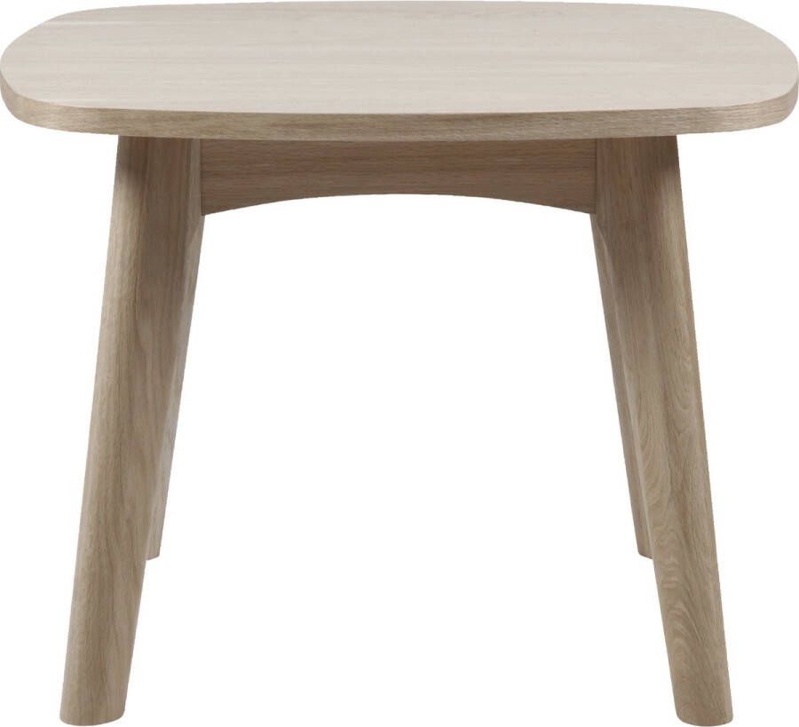 Rebellenclub Salontafel Avesta Vierkant Ronde Hoeken Licht Eiken