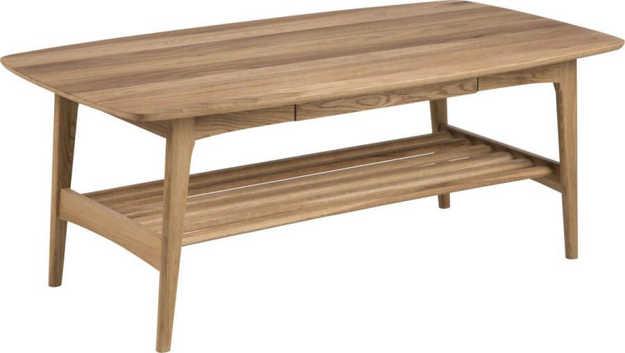Rebellenclub Motala Salontafel 130 x 70 cm Eiken