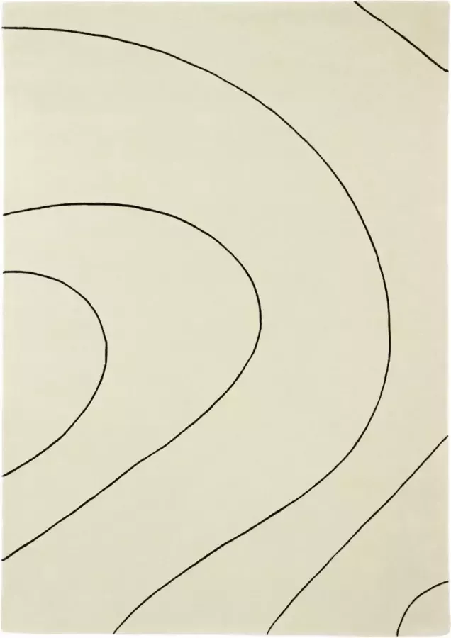 Rebellenclub Vloerkleed Abstract & Verfijnd Stream 170x240 cm