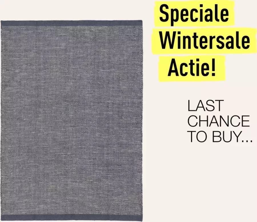 Rebellenclub Vloerkleed Nadine Denim 160x230 cm