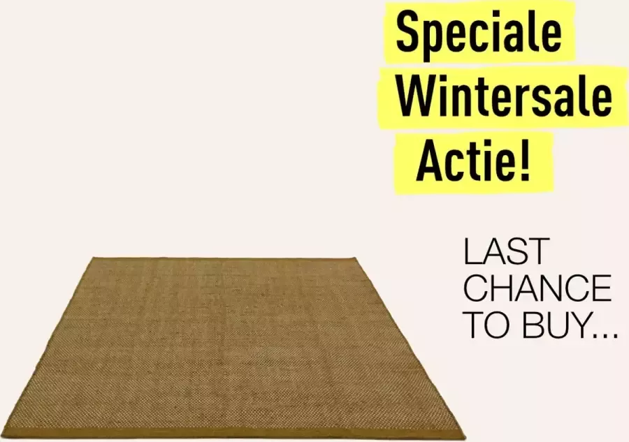 Rebellenclub Vloerkleed Nadine Oker 140x200 cm