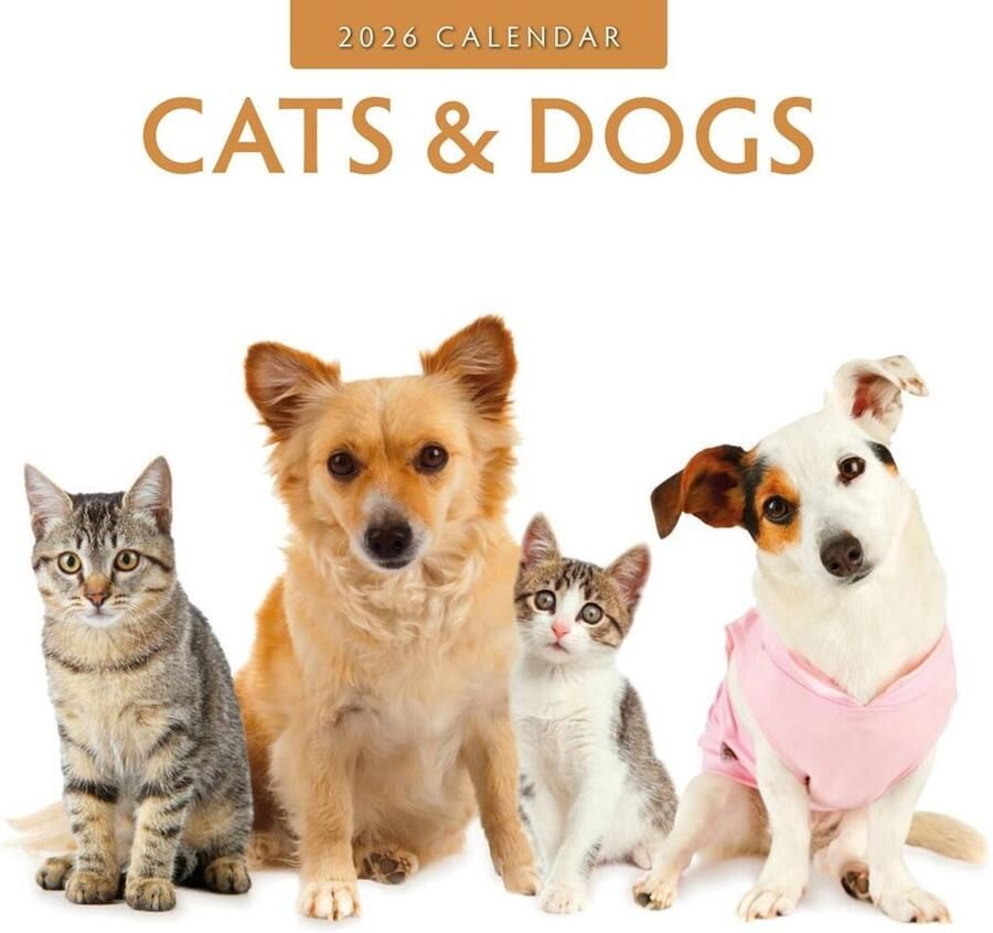 Red Robin Cats and Dogs Kalender 2026