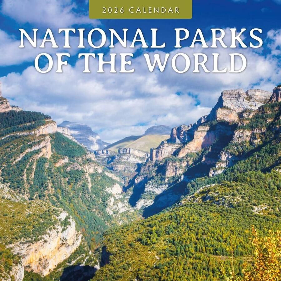 Red Robin National Parks of the World Kalender 2026