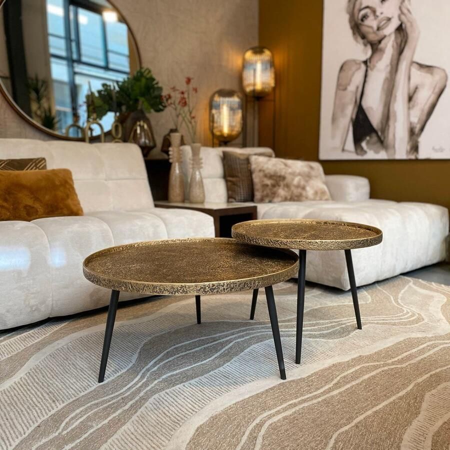 Reefs Interior Salontafel Set Rick Goud