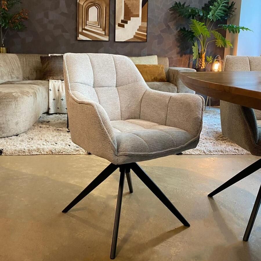 Reefs Interior Stoel Elodie Grijs