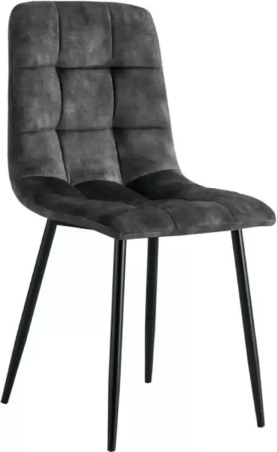 By fonQ Ace Eetkamerstoel Velvet Donkergroen - Foto 2