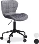 Relaxdays bureaustoel directiestoel computerstoel hoogte verstelbaar burostoel grijs - Thumbnail 2