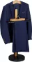 Relaxdays dressboy kledingstandaard kledingrek kleding butler kleding bamboe - Thumbnail 1