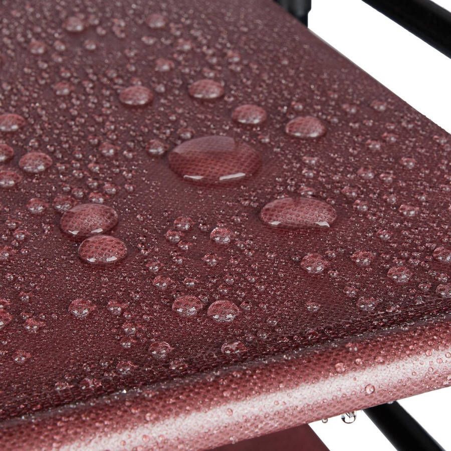 Relaxdays schoenenrek XXL opbergrek stof schoenenmeubel 10 etages stoffen rekje hoog Bordeaux