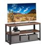 Relaxdays tv meubel salontafel industrieel salon tafel bijzettafel metaal - Thumbnail 2