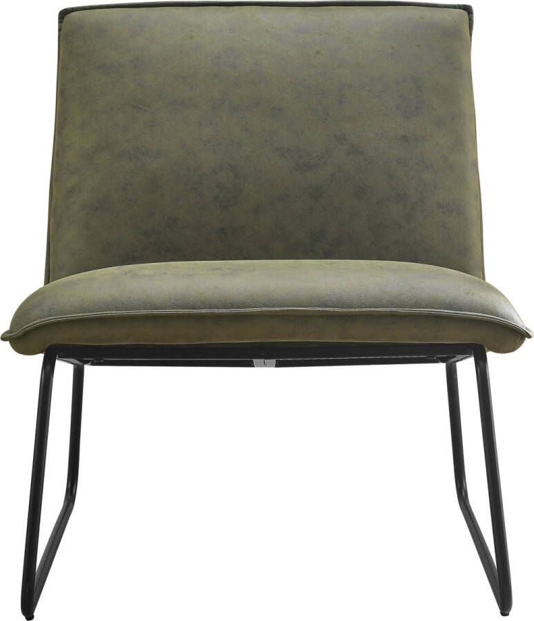 Relaxt Wonen Fauteuil James – Microleder Groen - Foto 2