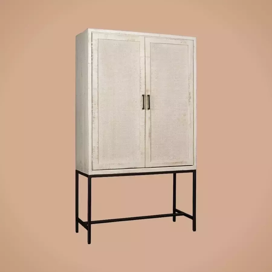 AnLi Style Tower living Carini Cabinet white 2 drs. 110x45x190 - Foto 2