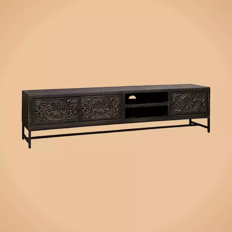 AnLi Style Tower living Casina TV stand 3 drs. 200x40x50 - Foto 2