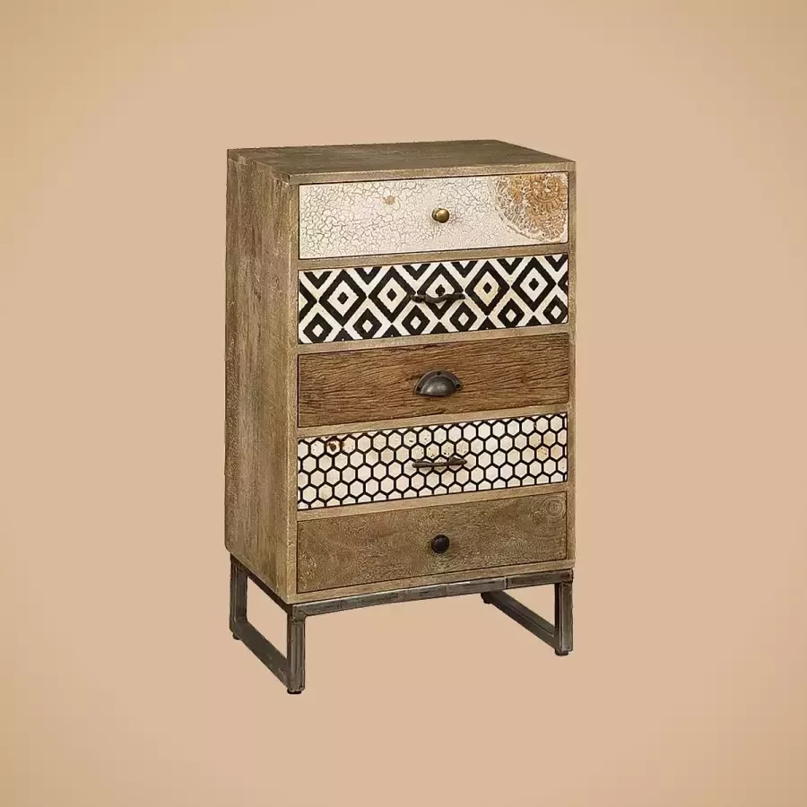 AnLi Style Tower living Drawer (5) Chest 53x33x89 - Foto 2