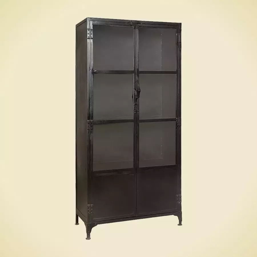 AnLi Style Tower living Glass-Cabinet 2 drs. 90x40x192 - Foto 2
