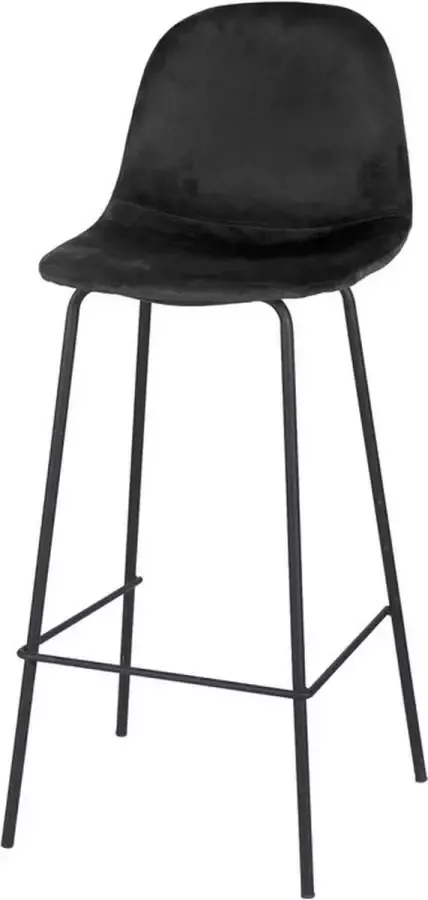 Retail Team Barstoel Zwart 104 x 44 x 42 cm Set van 4 - Foto 2