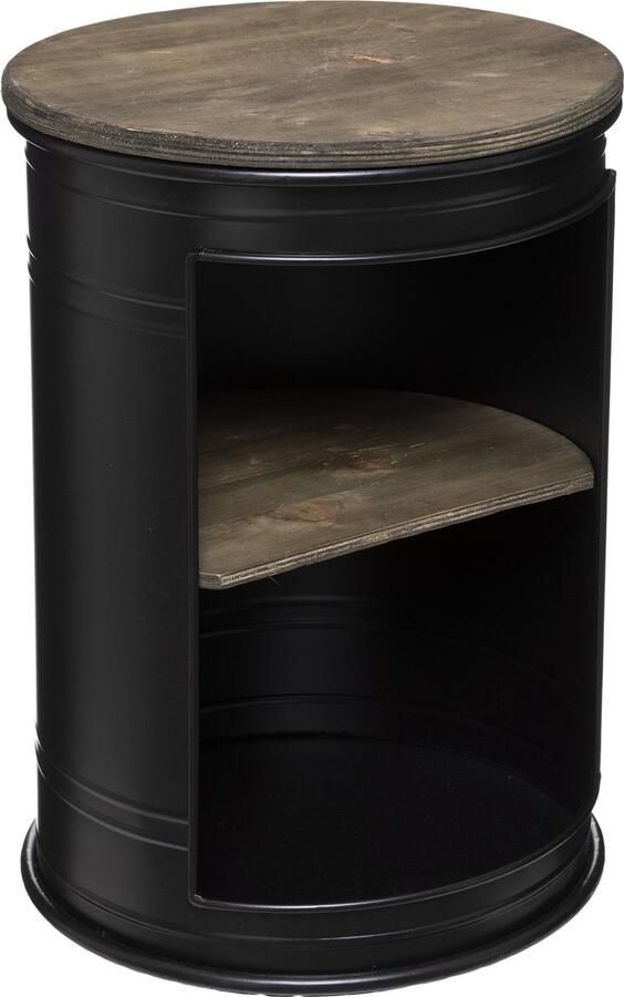 Retail Team Bijzettafel Zwart 47 5 x 33 5 cm